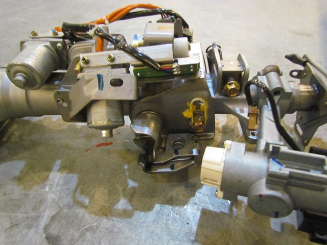 2006 Infiniti G35 Coupe Steering Column MT 6/06 Rear Active Steer Key And Tumble