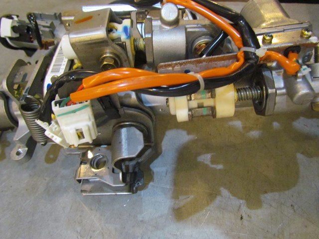 2006 Infiniti G35 Coupe Steering Column MT 6/06 Rear Active Steer Key And Tumble