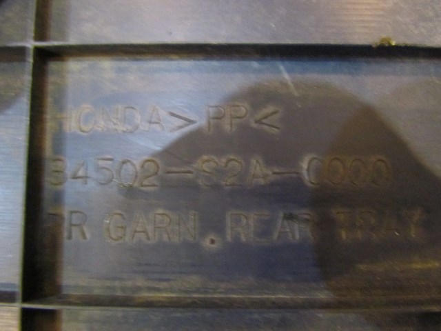 2003 Honda S2000 Rear Interior Trim Panel 84502-S2A-0000