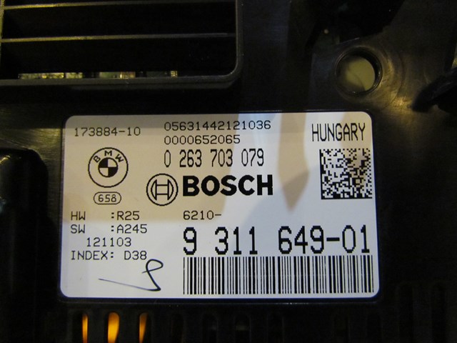 2013 BMW 760LI Instrument Gauge Cluster Info Center 0 263 703 079