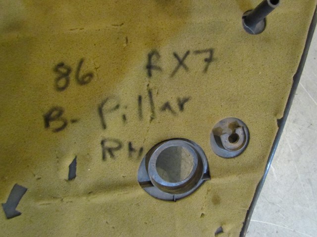 1986 Mazda RX-7 RH Passenger B Pillar Trim Panel Blue