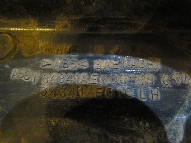 2003 Subaru Impreza Steering Column Half Portion 34341AE010