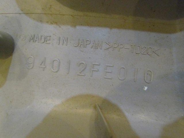 2002 Subaru WRX LH Drivers B Pillar Upper Trim Panel 94012FE010