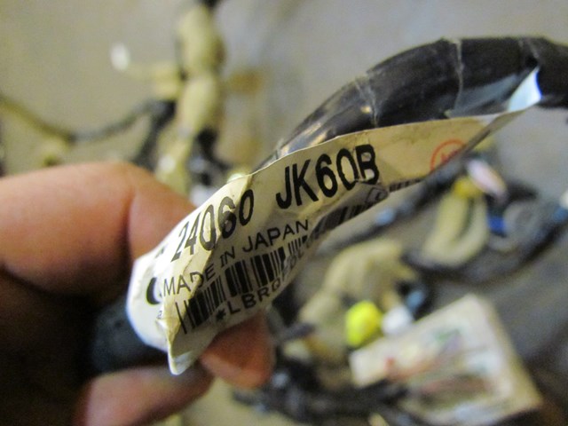 2007 Infiniti G35X AT Dash Wiring Harness 24010 JK60A