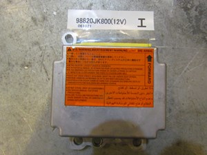 2007 Infiniti G35X Sedan AT Air Bag Sensor 98820JK800 Deployed Needs Reset