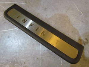 2007 Infiniti G35X Sedan AT Rear RH Passenger Door Sill Kick Plate 769B2 JK600