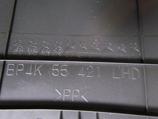 2007 Mazda MazdaSpeed3 Gauge Cluster Panels BP4K55421 BAH760221 BP4K55182