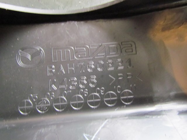 2007 Mazda MazdaSpeed3 Gauge Cluster Panels BP4K55421 BAH760221 BP4K55182