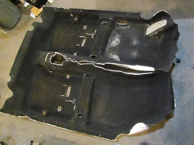 2007 Mazda MazdaSpeed3 Interior Carpet Black