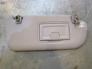 2007 Mazda MazdaSpeed 3 RH Passenger Sun Visor