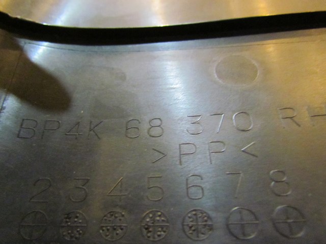 2007 Mazda MazdaSpeed 3 Front RH Passenger Trim Panel BP4K 68370