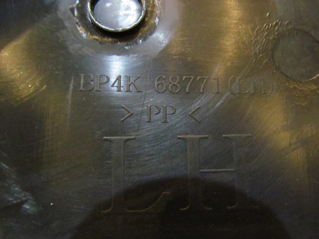 2007 Mazda MazdaSpeed 3 Rear LH Drivers Interior Trim Panel BP4K 68771