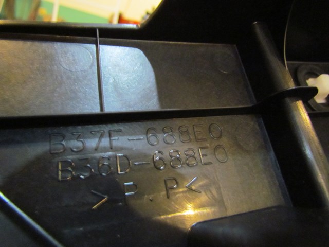 2007 Mazda MazdaSpeed 3 Rear Interior Trunk Panel B37F 688E0