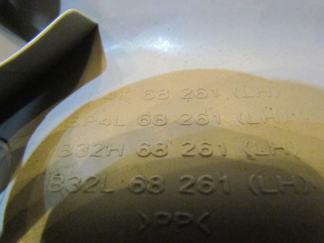 2007 Mazda MazdaSpeed 3 Rear LH Drivers C/D Pillar Trim Panel BP4K 68261