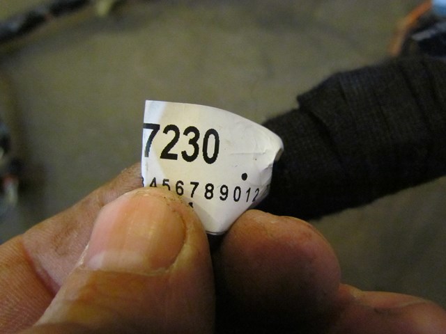 2007 Mazda MazdaSpeed3 Interior Body Wiring Harness OEM BAP3-67030