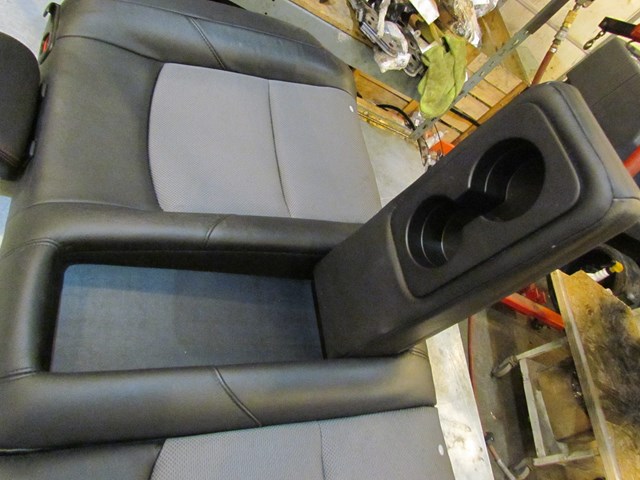 2007 Mazda MazdaSpeed 3 Rear Seat Back BLK With Red Stitching