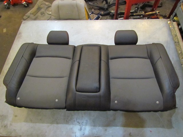 2007 Mazda MazdaSpeed 3 Rear Seat Back BLK With Red Stitching