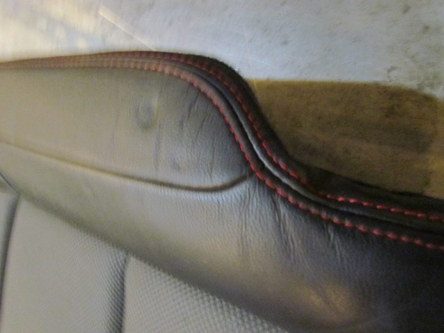 2007 Mazda MazdaSpeed 3 Rear Seat Back BLK With Red Stitching