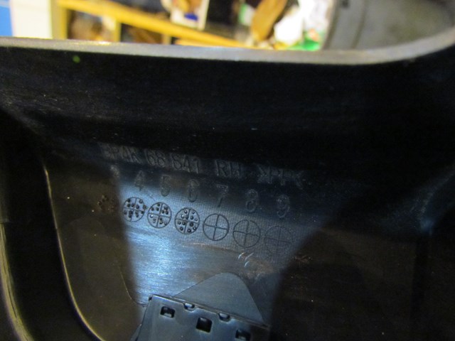 2007 Mazda MazdaSpeed 3 Rear RH Passenger Hatch Trim Panel BP4W 68841