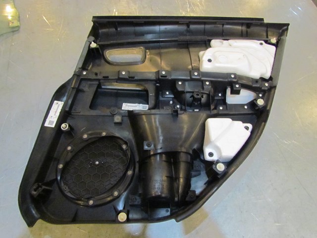 2007 Mazda MazdaSpeed 3 Rear LH Drivers Door Panel BLK