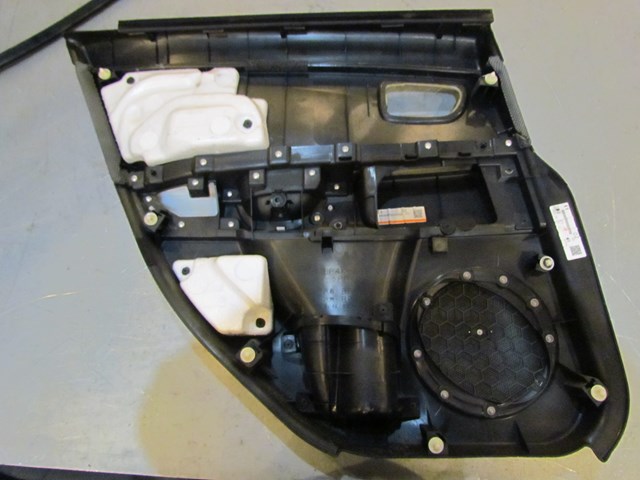 2007 Mazda MazdaSpeed 3 Rear RH Passenger Door Panel BLK