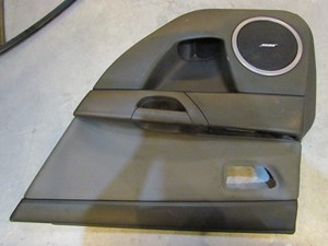 2007 Mazda MazdaSpeed 3 Rear RH Passenger Door Panel BLK
