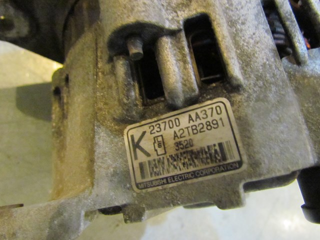 2003 Subaru Forester MT Turbo Alternator 23700 AA370