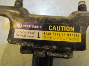 2004 Subaru Forester XT Turbo MT LH Drivers Air Bar Impact Sensor 98231SA010