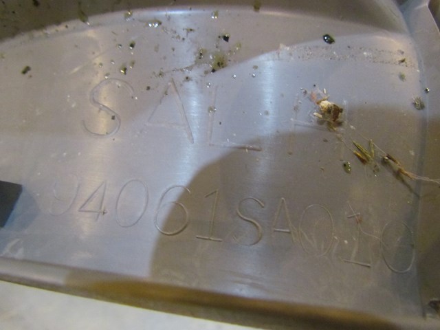 2004 Subaru Forester XT Turbo MT Rear LH Drivers Inner Door Sill Kick Plate 9406