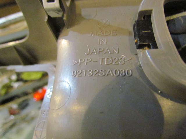 2004 Subaru Forester XT Turbo MT Center Console Assy