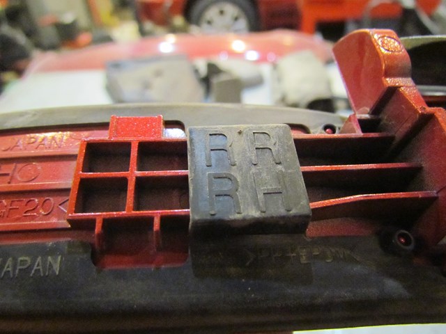 2004 Subaru Forester XT Turbo MT Rear RH Passenger Exterior Door Handle