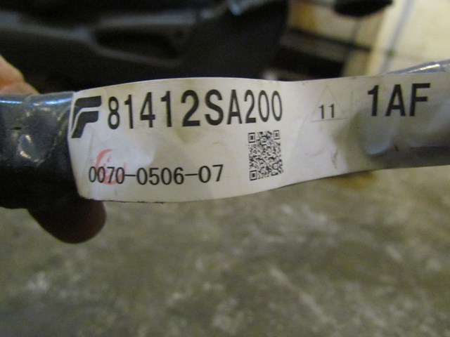 2004 Subaru Forester XT Turbo MT Interior Bulkhead Wiring Harness 81412SA200