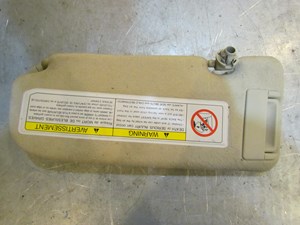 2003 Infiniti G35 Coupe Front RH Passenger Sun Visor