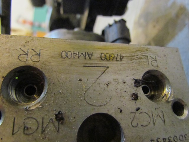 2003 Infiniti G35 Coupe AT ABS Pump 47600 AM400