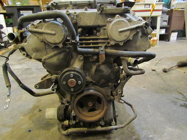2003 Infiniti G35 Coupe AT Engine Minus Accessories And Throttle Body 3/03 152K