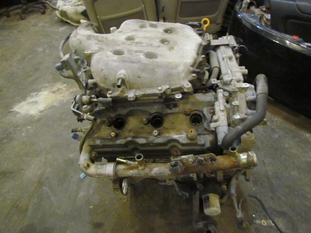 2003 Infiniti G35 Coupe AT Engine Minus Accessories And Throttle Body 3/03 152K