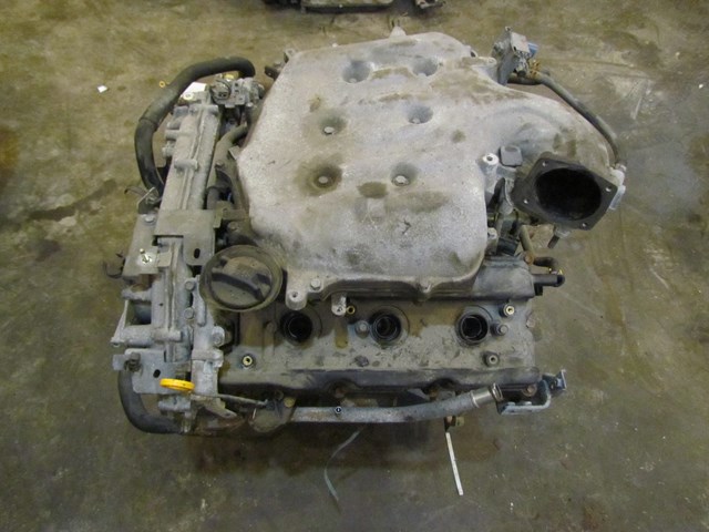 2003 Infiniti G35 Coupe AT Engine Minus Accessories And Throttle Body 3/03 152K