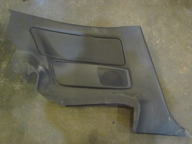 2003 Infiniti G35 Coupe AT Rear LH Drivers Quarter Trim Panel BLK Minor Molding