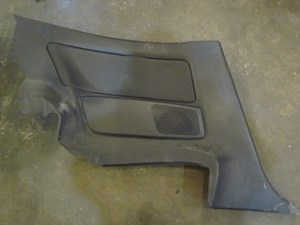 2003 Infiniti G35 Coupe AT Rear LH Drivers Quarter Trim Panel BLK Minor Molding