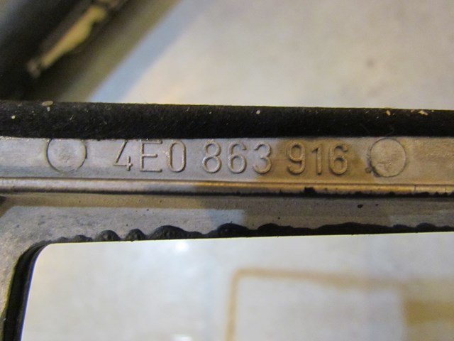 2004 Audi A8L Center Console Bezel Trim 4E0 863 916