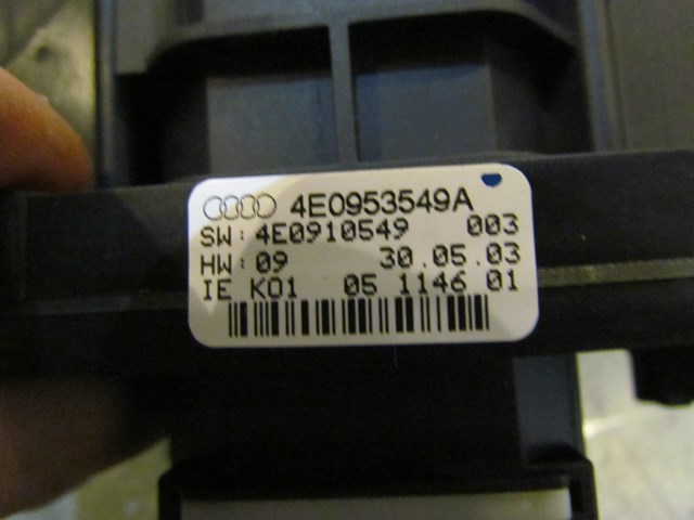 2004 Audi A8L Steering Column Switches 4E0953549A