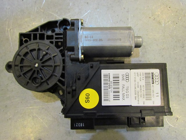 2004 Audi A8L Front LH Drivers Door Window Motor 4E1 959 801