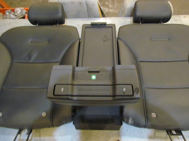 2004 Audi A8L Rear Seat Back Assy Heated Center Console Mount Damaged See Pics