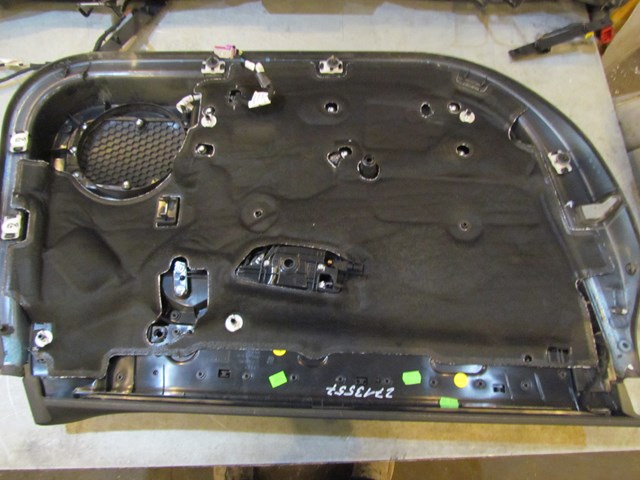 2004 Audi A8L Front RH Passenger Door Panel Assy BLK