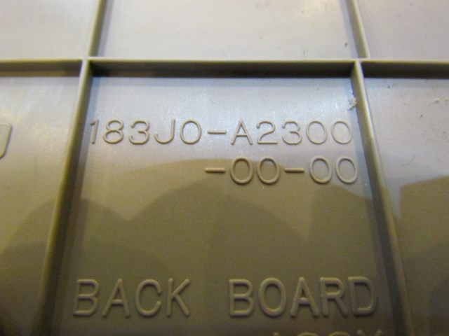 2007 Infiniti G35X Sedan AT Front LH Drivers Rear Seat Panel 183J0-A2300