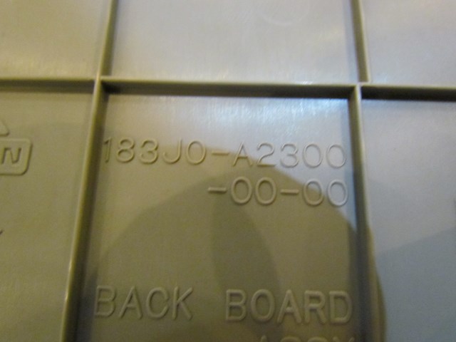 2007 Infiniti g35X Sedan AT Front RH Passenger Seat Rear Panel 183J0-A2300