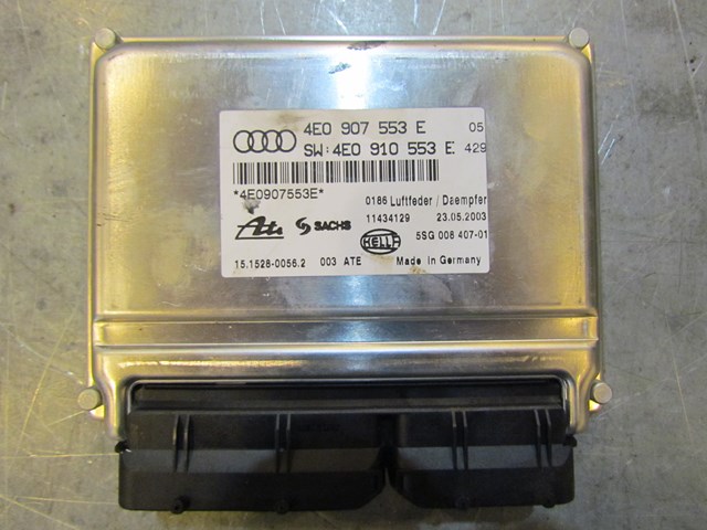 2004 Audi A8L Suspension Leveling Computer Module 4E0 907 553