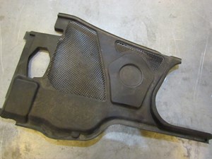 2004 Audi A8L Front RH Passenger Wiper Cowl Engine Bay Cover Panel 4E1819448