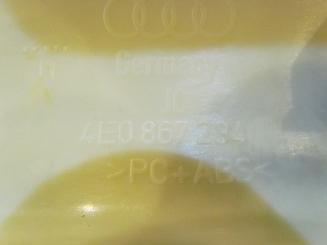 2004 Audi A8L Front RH Passenger A Pillar Trim Panel 4E0 867 234