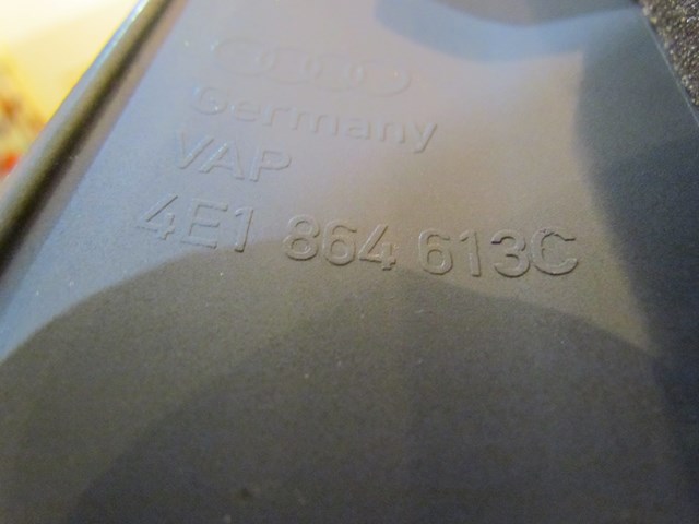 2004 Audi A8L Front LH Drivers Door Kick Panel / Sill Plate 4E1 864 613C